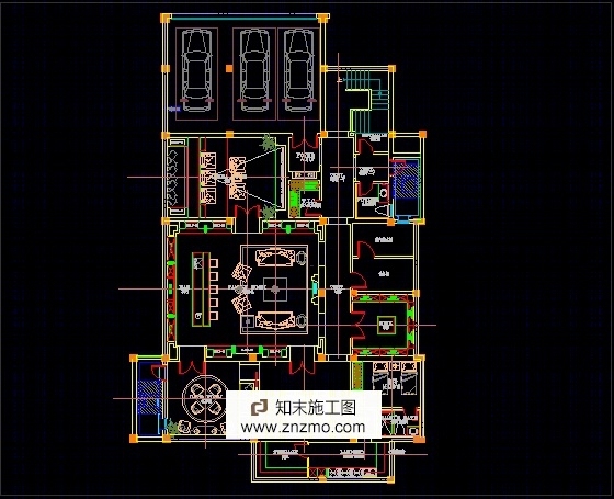 北京居其美业(戴昆)--浙江绿城·秀丽春江一期(C2)户型cad施工图下载【ID:56890156】