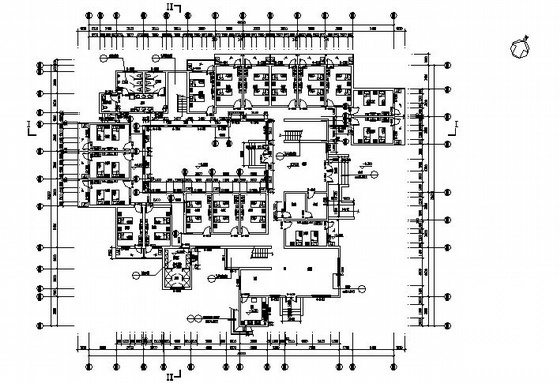 某三层小型公寓建筑方案图cad施工图下载【ID:149844135】