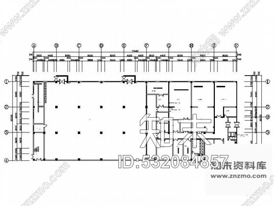 施工图胶州技术产业开发区高档现代厂房装修施工图含效果施工图下载【ID:532084857】