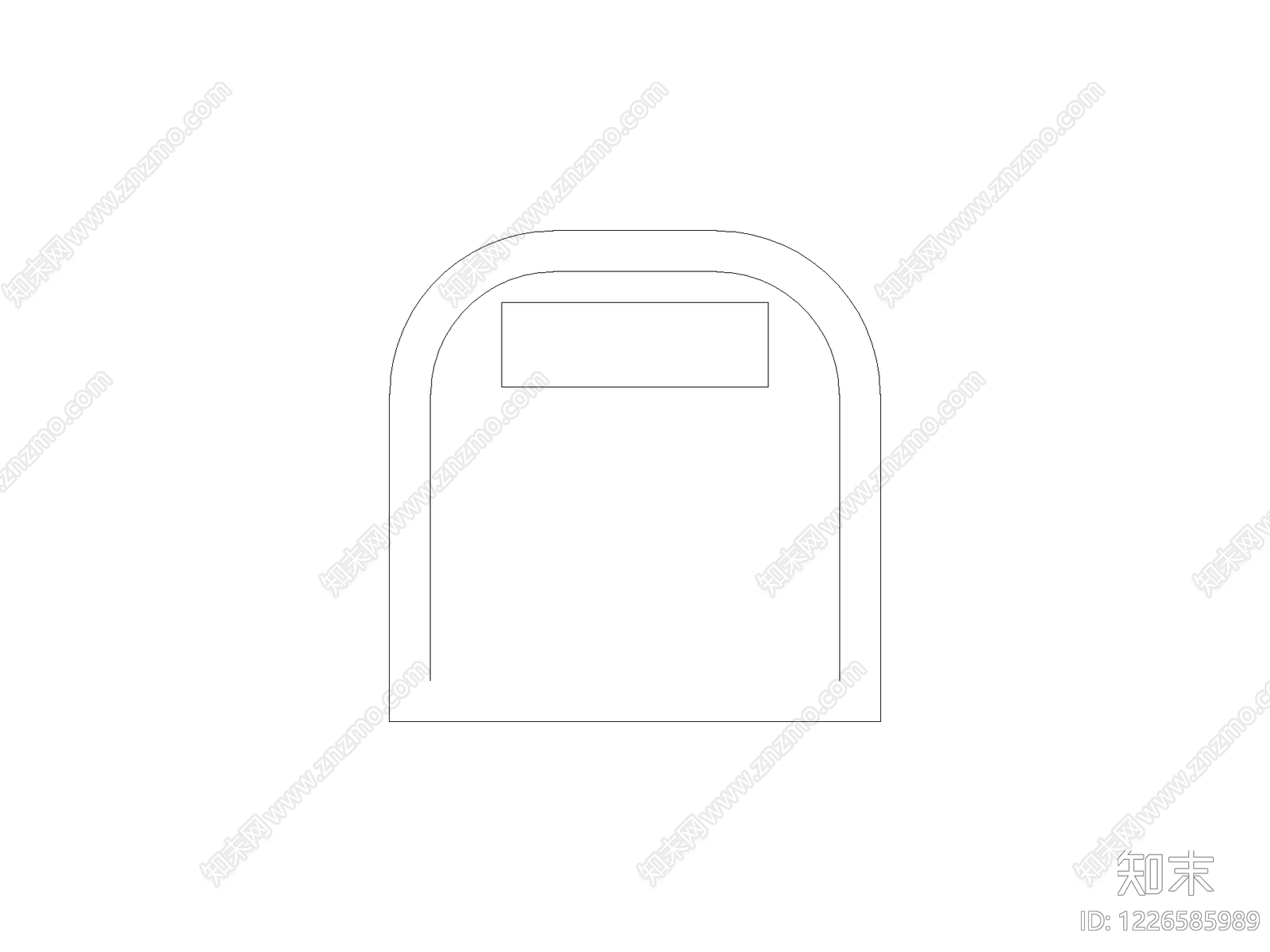 现代柜子CAD图纸
