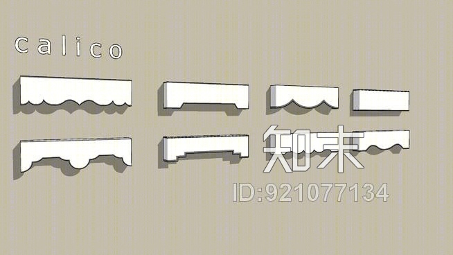 窗檐SU模型下载【ID:921077134】