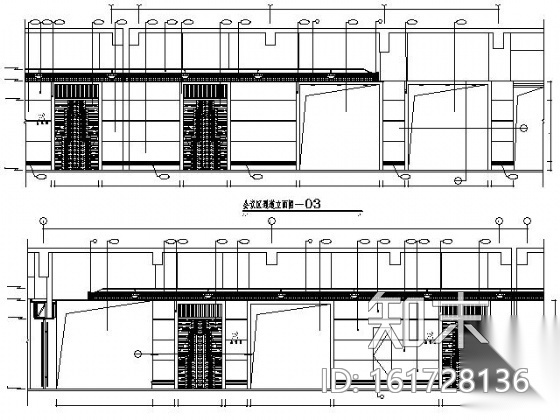 1200平米会议区装饰施工图cad施工图下载【ID:161728136】