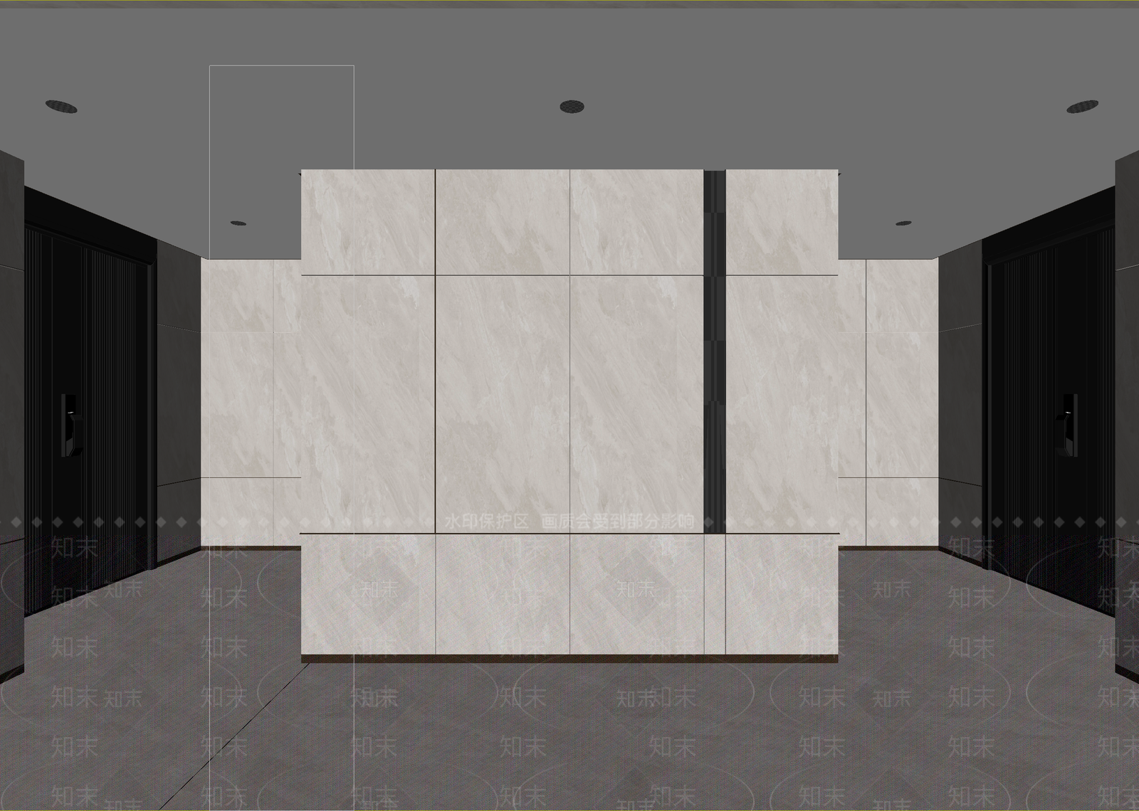 现代走廊3D模型下载【ID:1215016519】