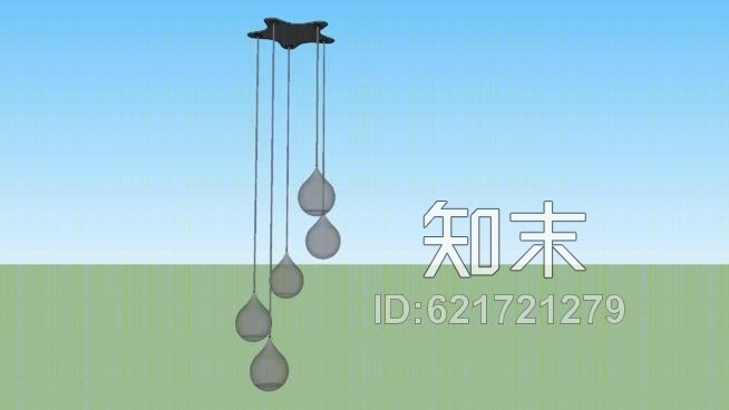 NJB气泡光SU模型下载【ID:621721279】