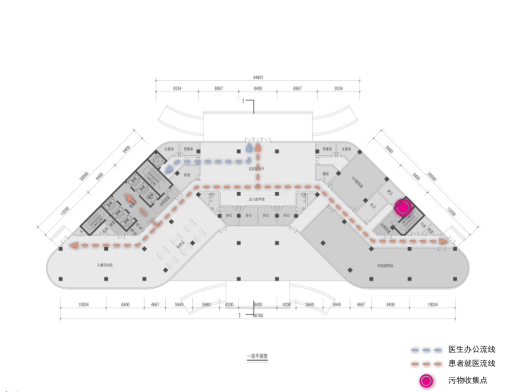 [山西]院落式布局儿童医院新院建筑设计方案文本施工图下载【ID:151582153】