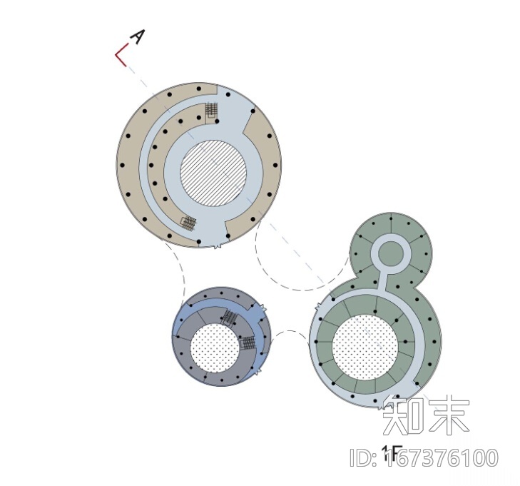 [辽宁]艳色系城市综合体建筑设计方案文本cad施工图下载【ID:167376100】