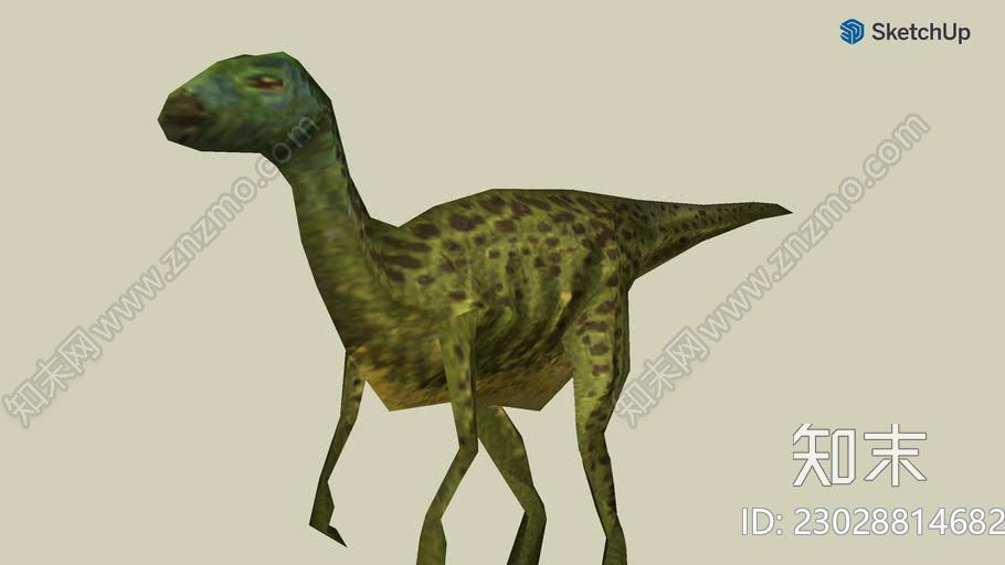 Dryosaurus（龙龙）SU模型下载【ID:1161899759】