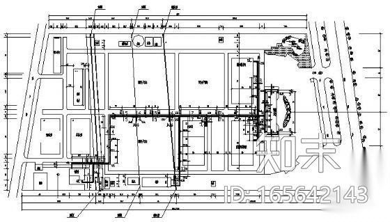 某厂区热力管网施工图cad施工图下载【ID:165642143】