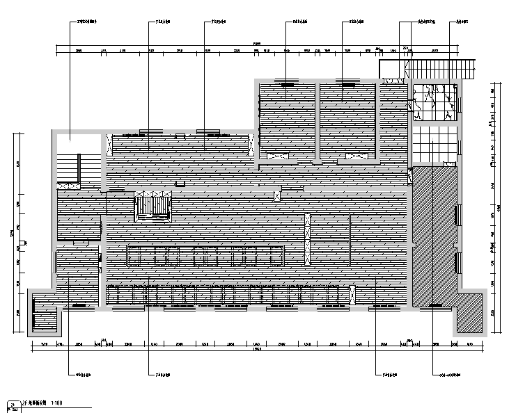 [新疆]430平米泰式海鲜火锅设计施工图（附效果图）cad施工图下载【ID:161763151】