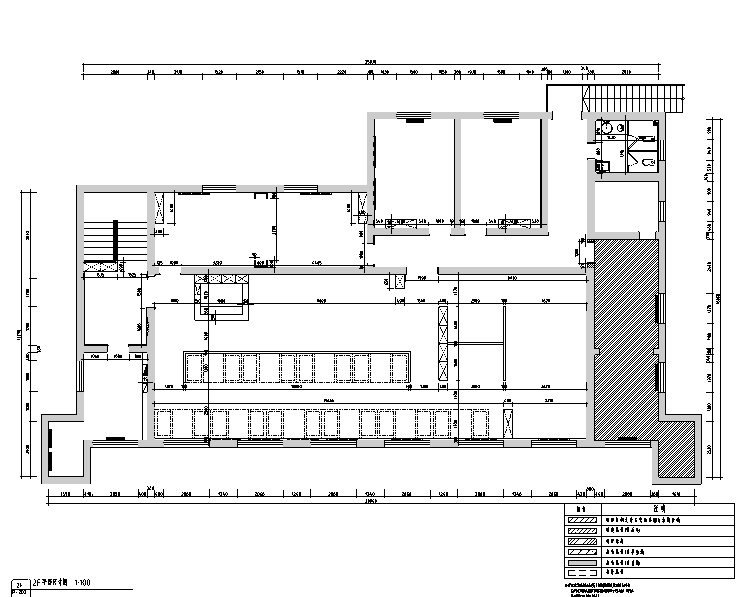 [新疆]430平米泰式海鲜火锅设计施工图（附效果图）cad施工图下载【ID:161763151】