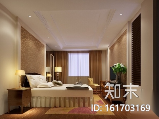 [大连]商住两用公寓区现代三居室装修施工图（含效果）cad施工图下载【ID:161703169】