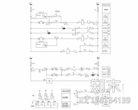 10KV高压柜电气控制原理图汇总cad施工图下载【ID:168154139】