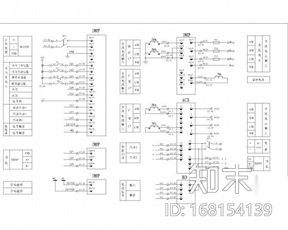 10KV高压柜电气控制原理图汇总cad施工图下载【ID:168154139】