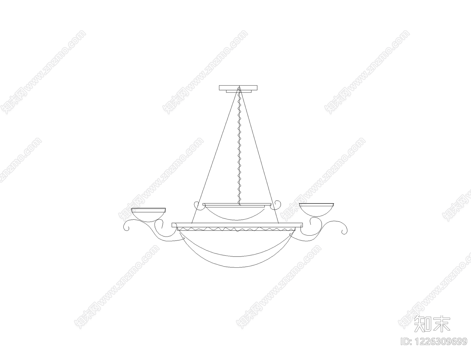 灯具图库CAD图纸