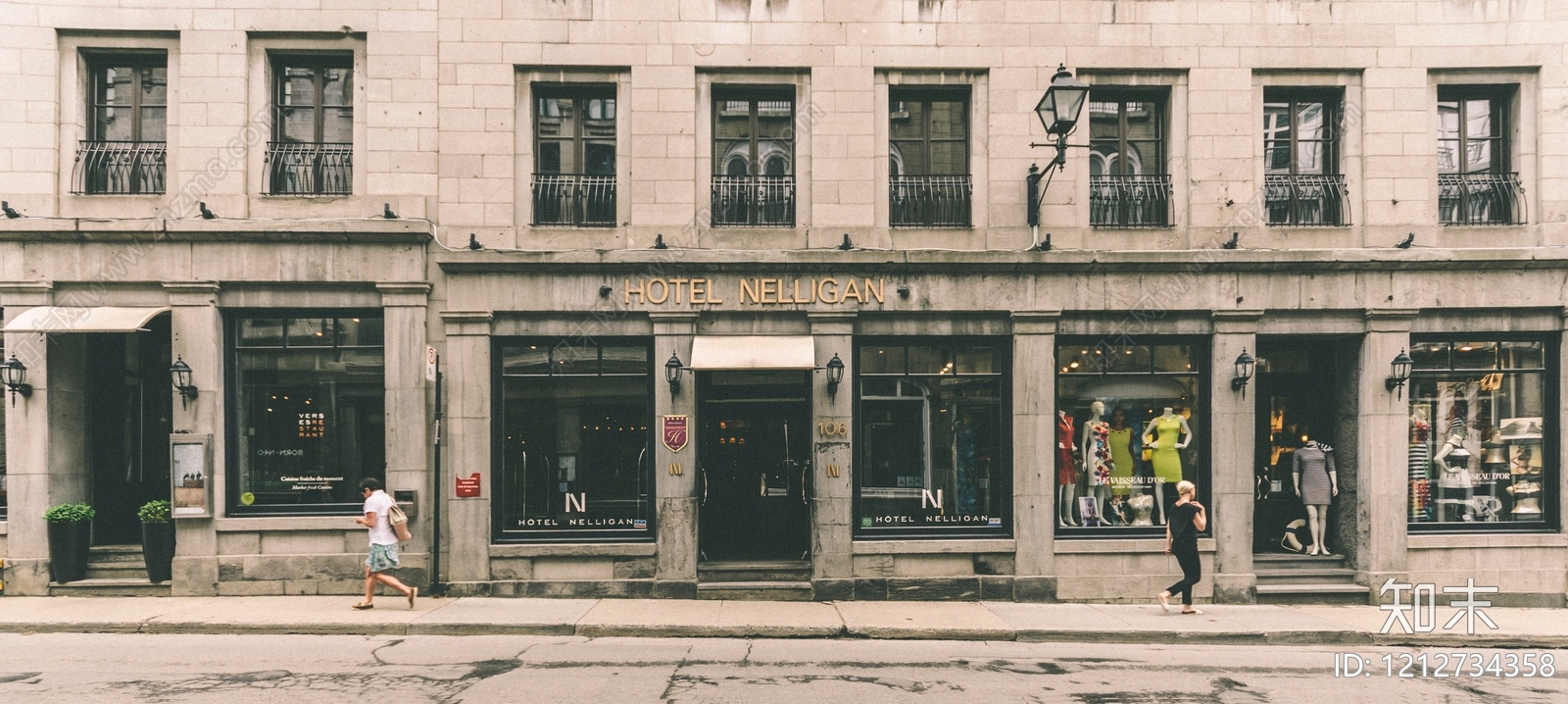 建筑外立面贴图下载【ID:1212734358】