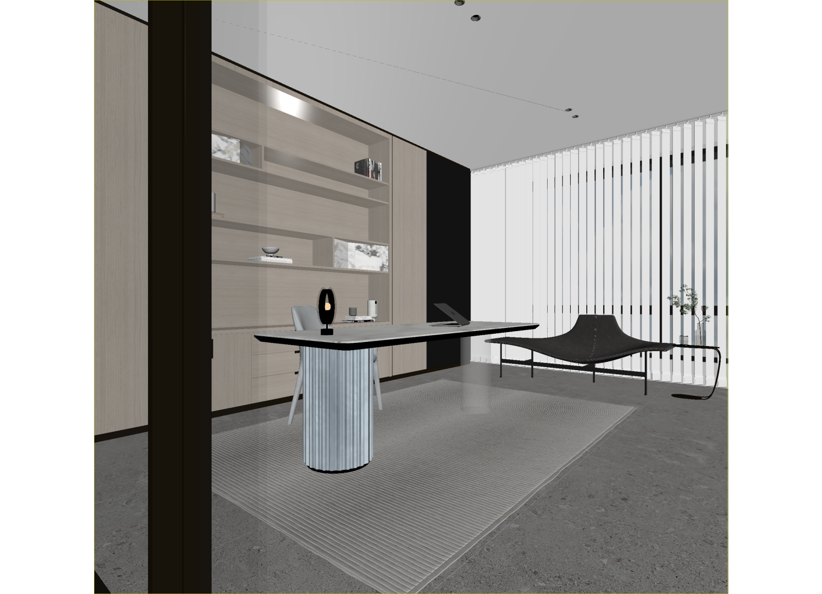现代工作室3D模型下载【ID:1214559372】