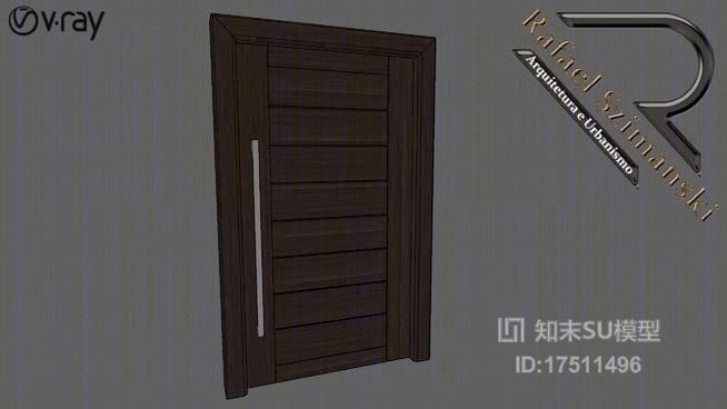 单开门SU模型下载【ID:218140303】