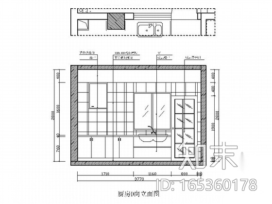 [毕业设计]现代简约时尚三居室室内施工图（含效果模型）cad施工图下载【ID:165360178】