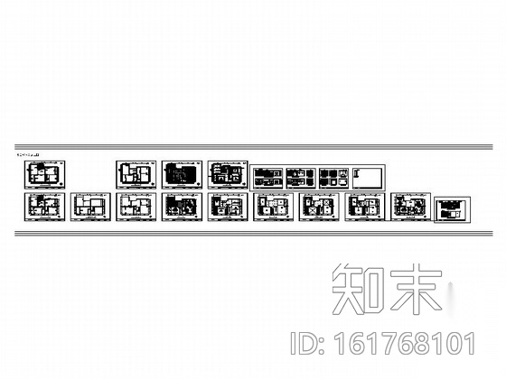 精品新中式茶楼室内设计装修施工图cad施工图下载【ID:161768101】