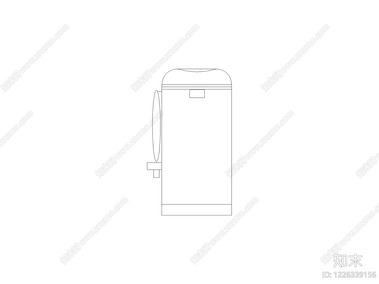 卫浴设施cad施工图下载【ID:1226339156】