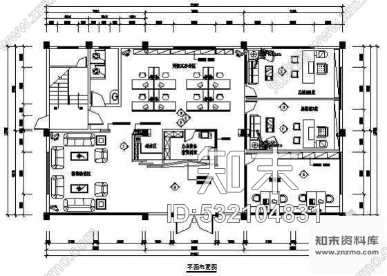 施工图广南气体有限公司装饰图纸cad施工图下载【ID:532104831】