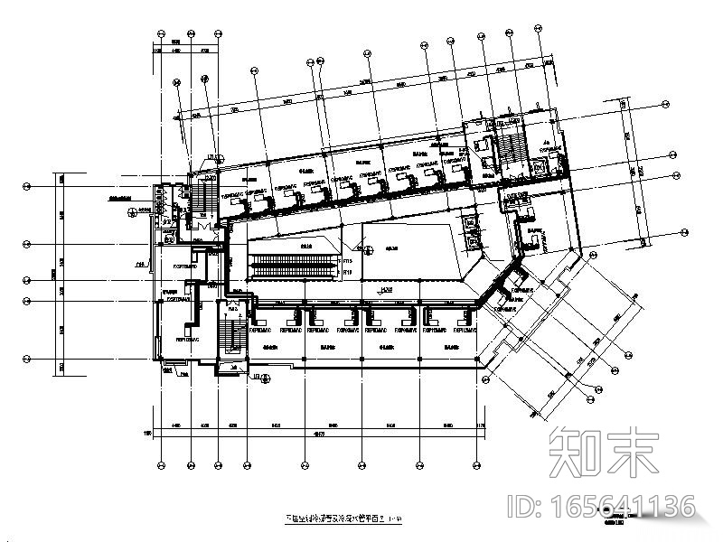 江苏商业楼暖通施工图（建筑结构水暖电）施工图下载【ID:165641136】