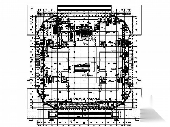 [山东]某四层博物馆方案图施工图下载【ID:165741173】