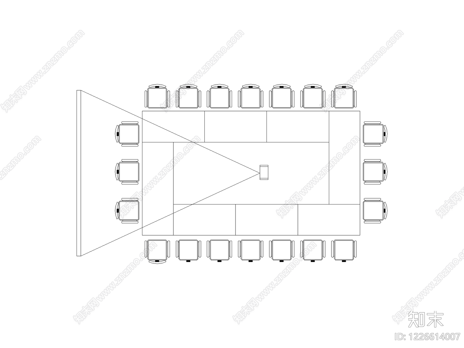 桌子CAD图纸