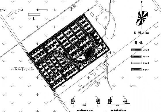 [宁夏]某村新农村建设规划方案cad施工图下载【ID:166827161】