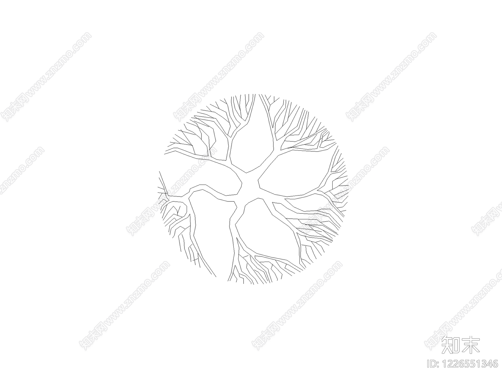园林绿化施工图纸cad施工图下载【ID:1226551346】