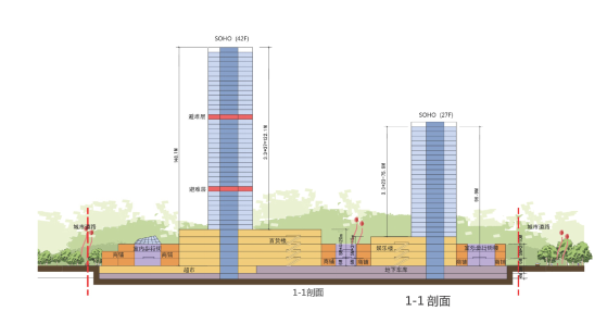 [河南]地标性超高层写字楼SOHO公寓及商业综合体方案（...施工图下载【ID:160728133】