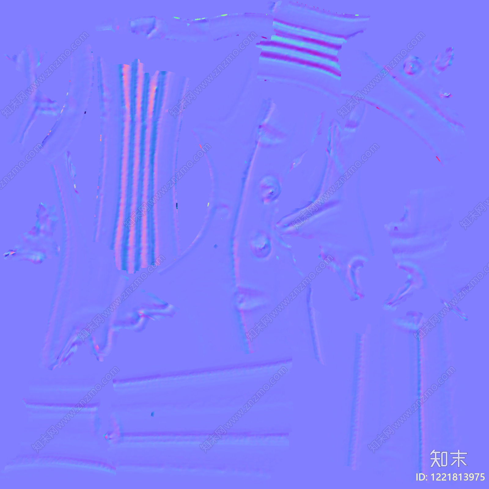 玻璃法线高清贴图材质