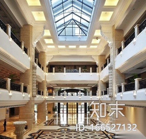 [深圳]荣获全国建筑工程装饰奖豪华五星级酒店室内装修...cad施工图下载【ID:166527132】