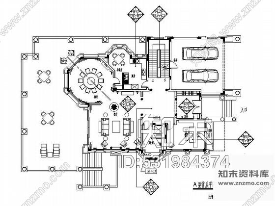 施工图某高尔夫球场简欧两层别墅样板间装修图含实景施工图下载【ID:531984374】