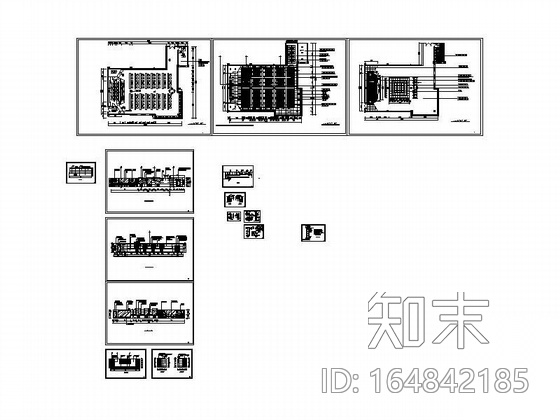 多功能厅设计方案图施工图下载【ID:164842185】