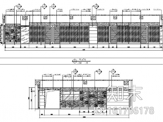 某集团总部办公空间装修施工图施工图下载【ID:161786178】