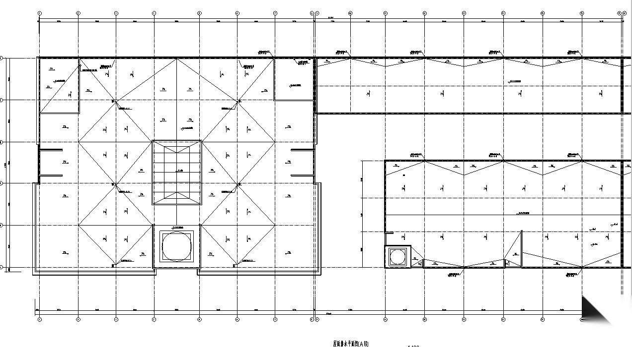 [宁夏]三层伊斯兰风格框架结构商业广场建筑施工图（含效...cad施工图下载【ID:151454134】