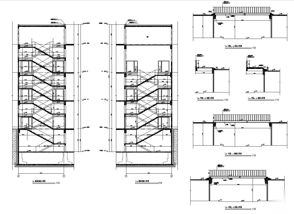 [宁夏]三层伊斯兰风格框架结构商业广场建筑施工图（含效...cad施工图下载【ID:151454134】