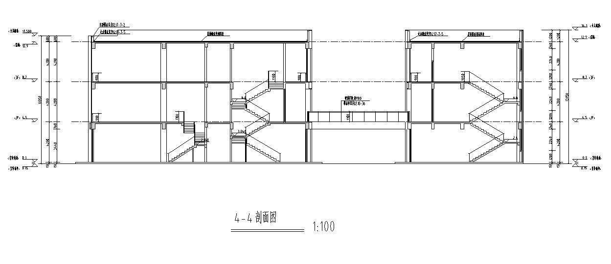 [宁夏]三层伊斯兰风格框架结构商业广场建筑施工图（含效...cad施工图下载【ID:151454134】