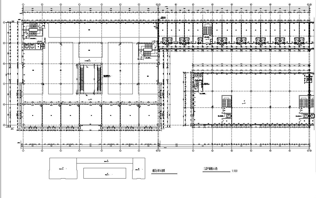 [宁夏]三层伊斯兰风格框架结构商业广场建筑施工图（含效...cad施工图下载【ID:151454134】