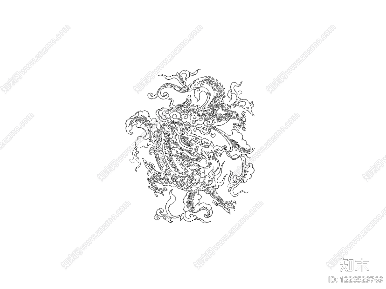 雕塑装饰构件CAD图纸