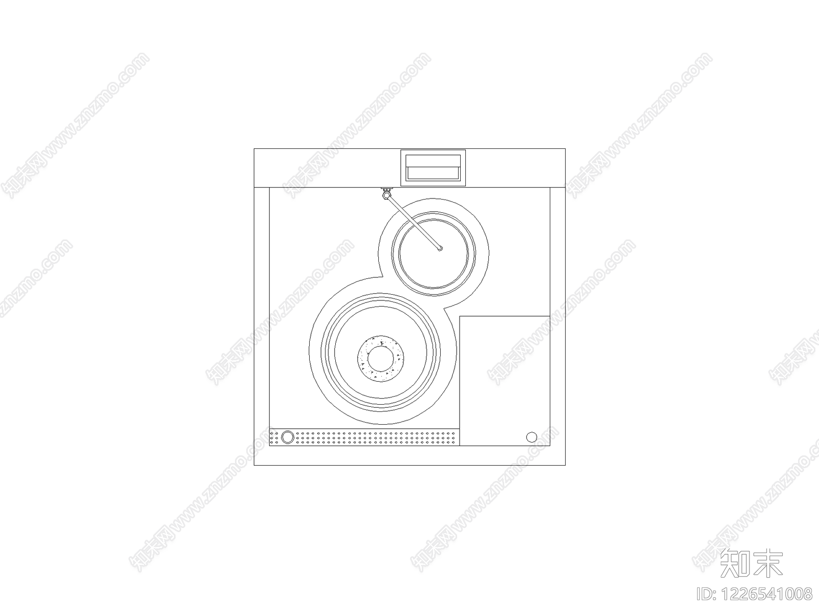 卫浴设施cad施工图下载【ID:1226541008】