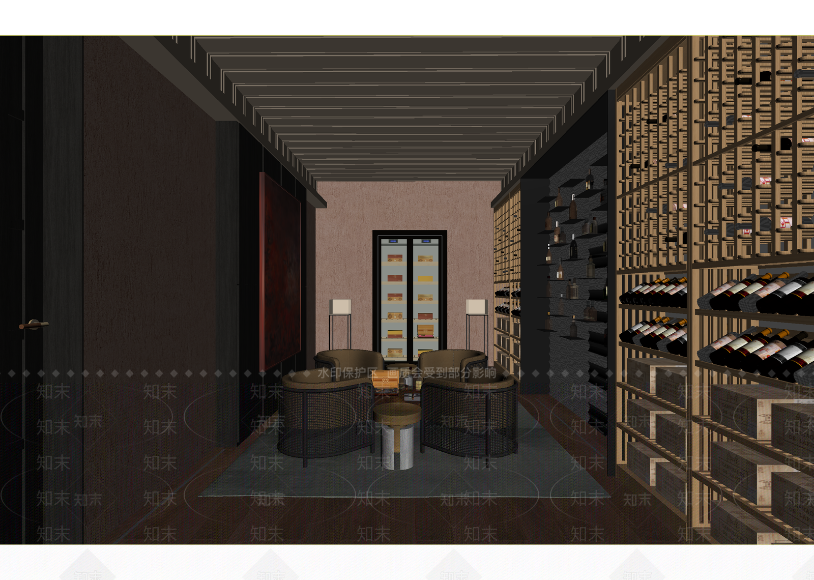 新中式酒馆3D模型下载【ID:1214719113】