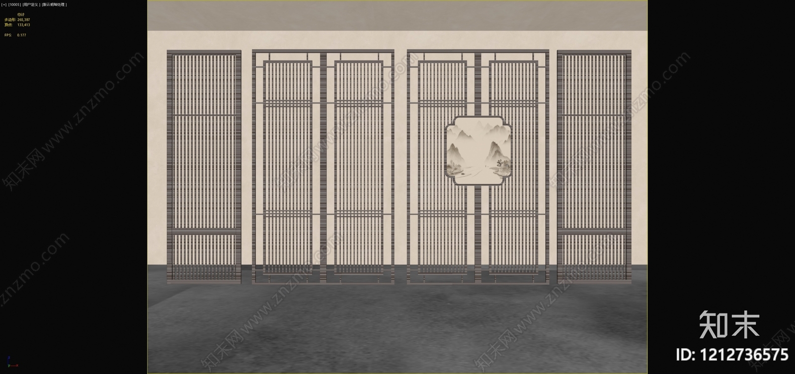 山水画贴图下载【ID:1212736575】