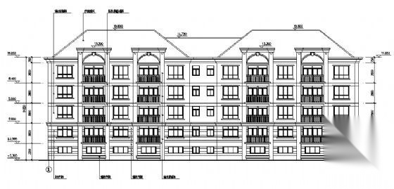 某小区2、3号住宅楼建筑方案图纸cad施工图下载【ID:149849121】