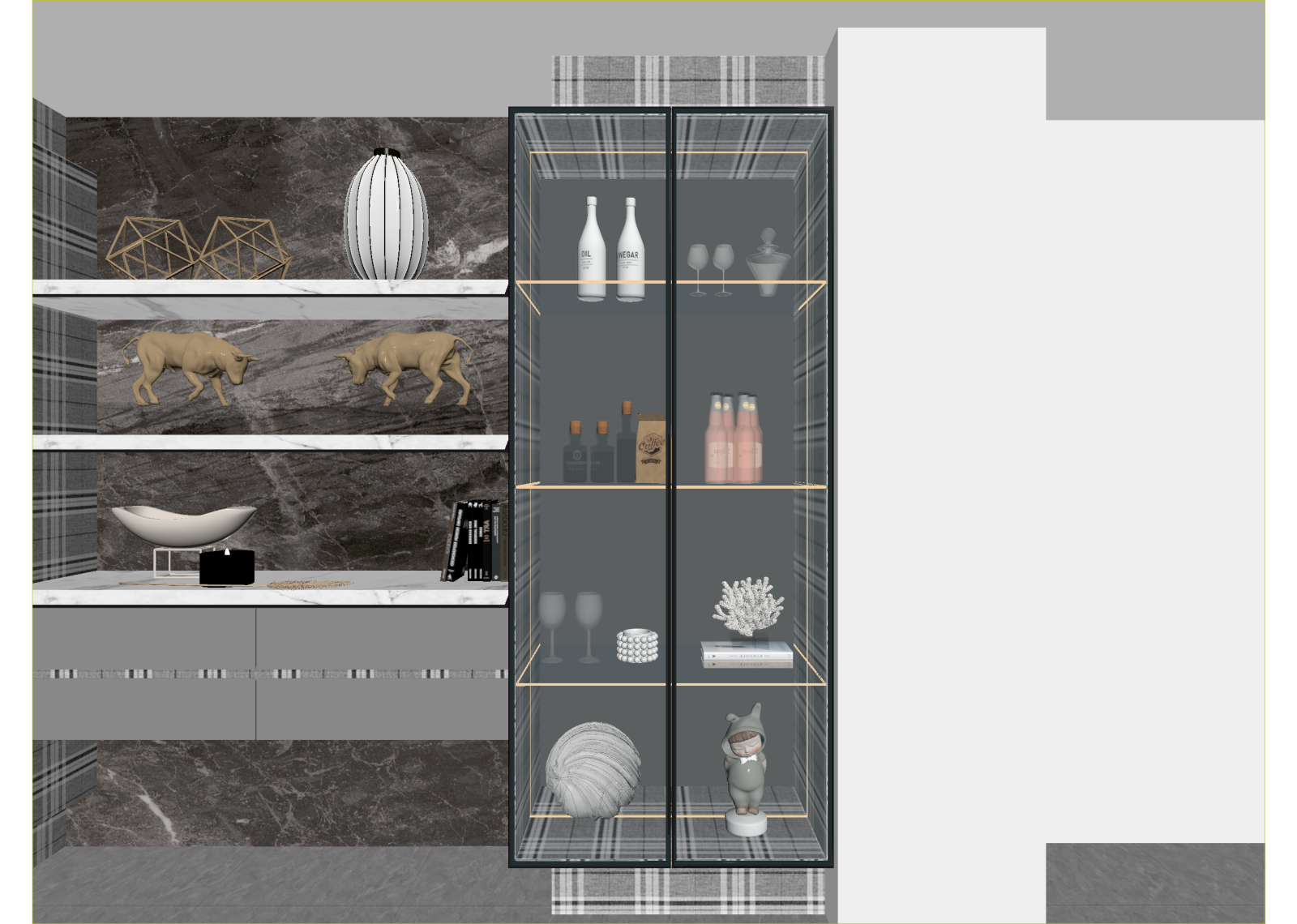 酒窖3D模型下载【ID:1213985007】