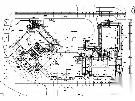 [浙江]某二十一层五星级酒店建筑方案图cad施工图下载【ID:168109107】