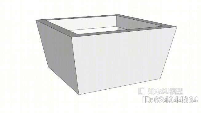 渐变现代24×24×12SU模型下载【ID:624944864】