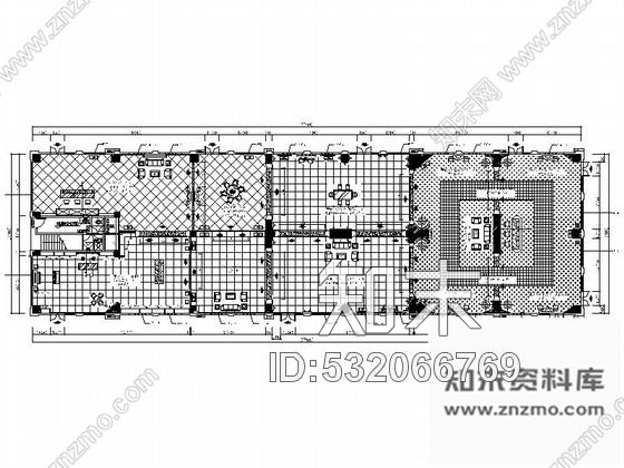 施工图广东精品灯饰照明展厅专卖店室内装饰施工图施工图下载【ID:532066769】