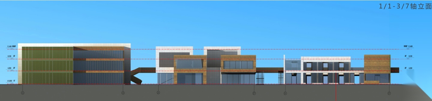 [浙江]万科现代风格综合性商业建筑设计方案文本cad施工图下载【ID:151641193】